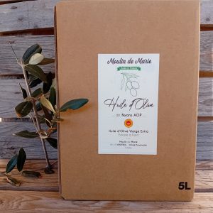 Bag-in-Box de 5 litres d'huile d'olive AOP de Nyons