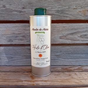 Bidon de 50cl d'huile d'olive AOP de Nyons du Moulin de Marie