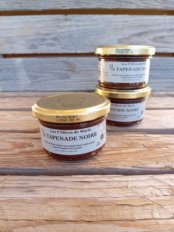 Pots de tapenade de 90g